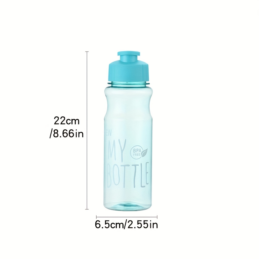 Sports Water Bottle Portable Water Cups Clear Water Jugs For - Temu