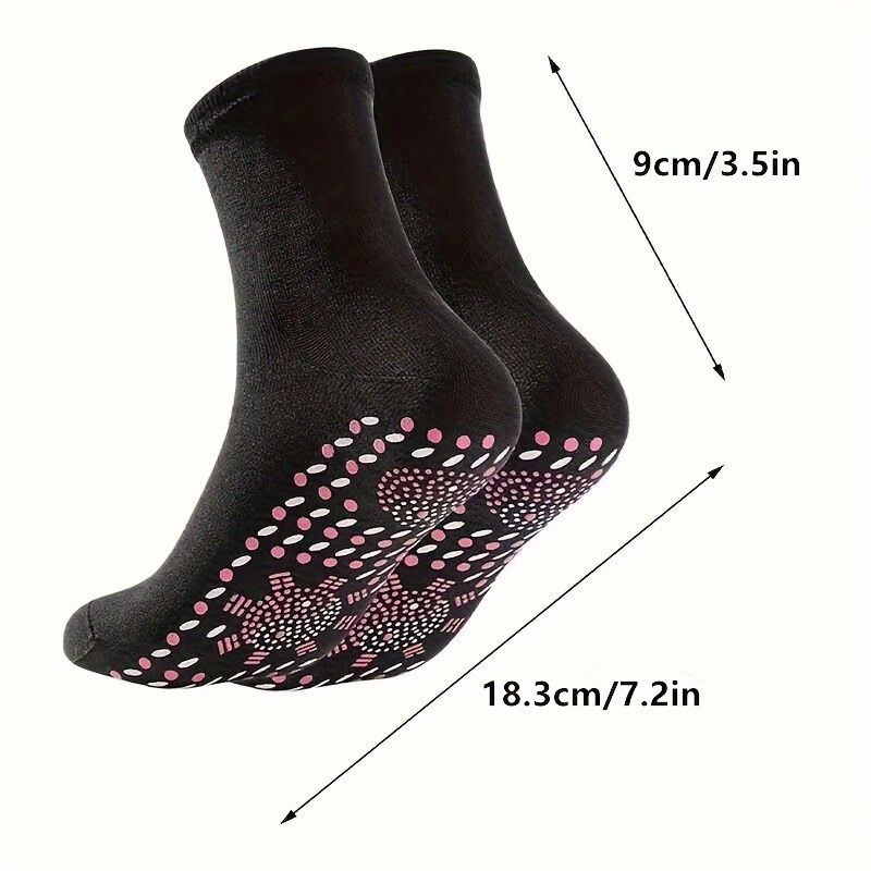 3 Pairs Slimming Tourmaline Magnetic Socks For Men