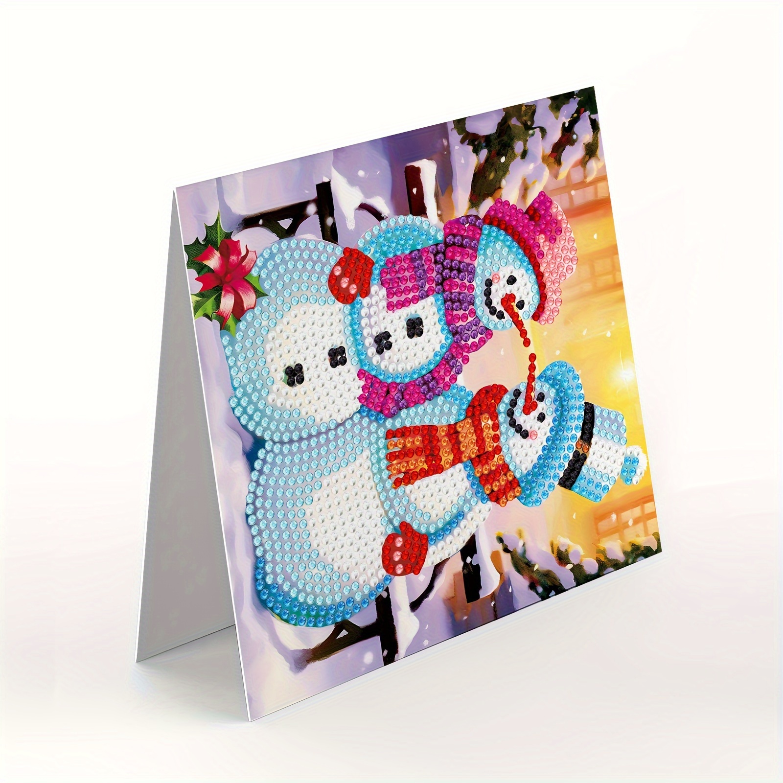 DIY Diamond Art Cards Handmade Birthday 5D Diamond Painting Kits