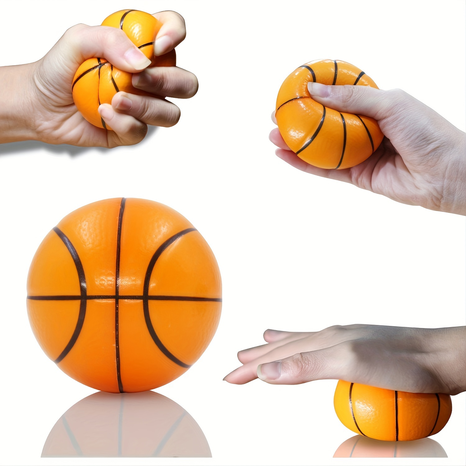 Squeeze Stress Balls Anti Stress Baseball Basketball - Temu