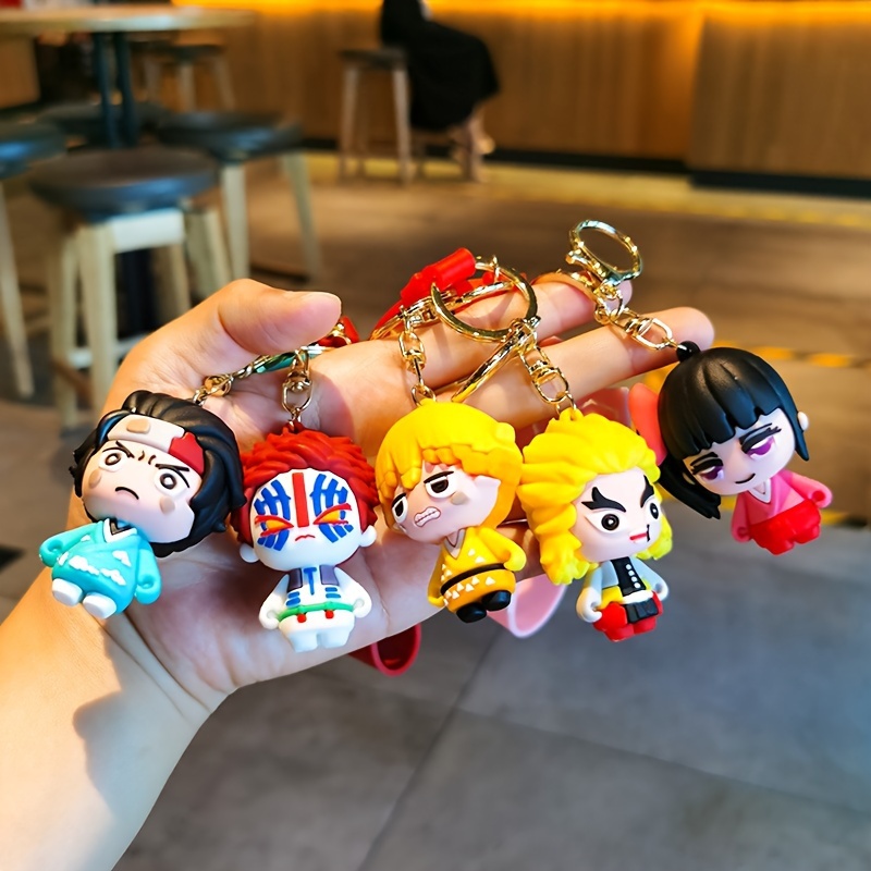 Syijupo Dämon Schlüsselanhänger, Kimetsu no Yaiba Schlüsselanhänger, 6pcs  Anime Schlüsselanhänger Keychain Anime Keyring Schlüsselbund Anime Anhänger  Schlüsselanhänger für Fans : : Fashion