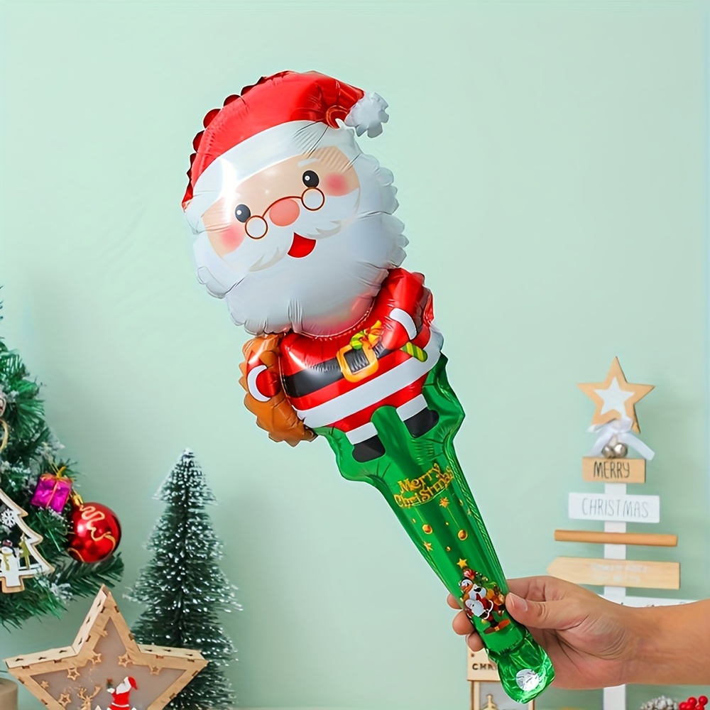 Inflatable Standing Christmas Aluminum Foil Balloon Snowman - Temu