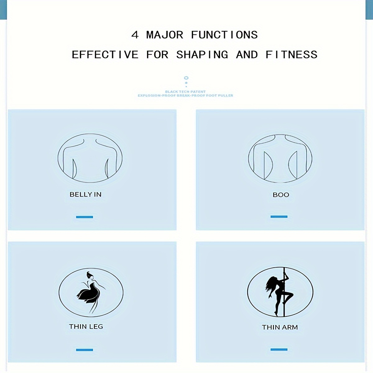 8 Shaped Resistance Band for Fitness Stretching & Strength Training