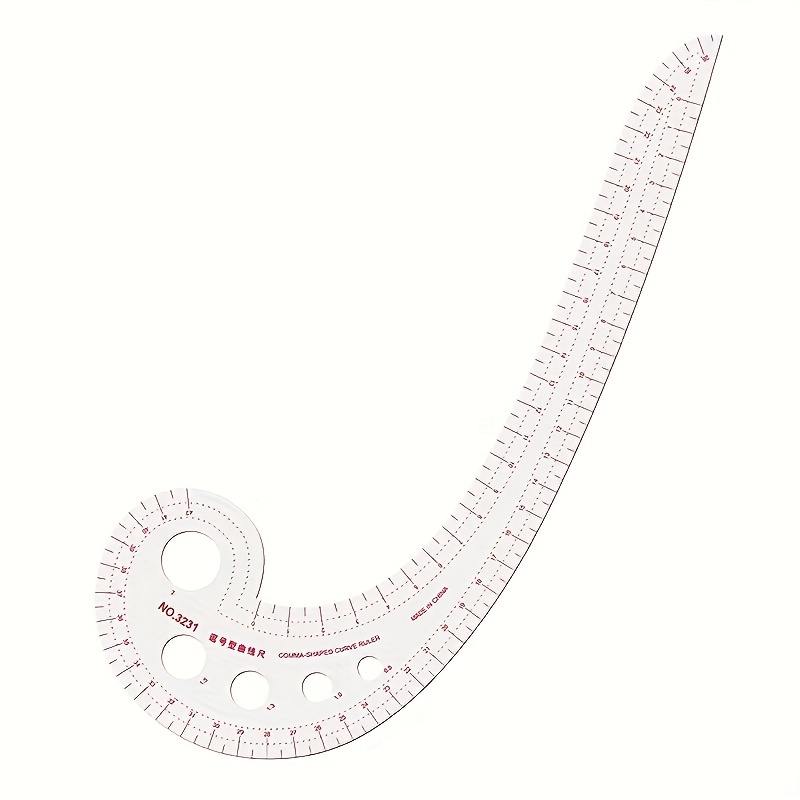 Plastic Sewing Ruler Cutting Splicing Mold Seam Patchwork Measurement Tailoring
