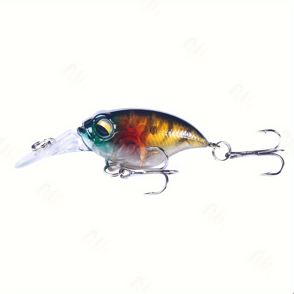 Wobblers Crankbait With High Quality Hooks 10 Different - Temu