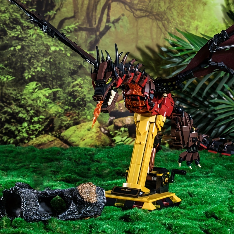 Smaug  Lego dragon, Lego custom minifigures, Cool lego