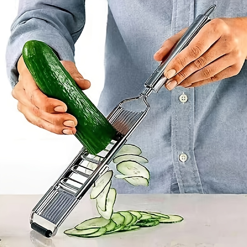 4in1 Vegetable Cutter, Vegetable Slicer, Rotary Grater, Multifunctional  Fruit Slicer, Manual Food Grater, Vegetable Grater, Cutter, Potato Grater,  Household Potato Chopper, Kitchen Stuff, Kitchen Gadgets - Temu Mexico