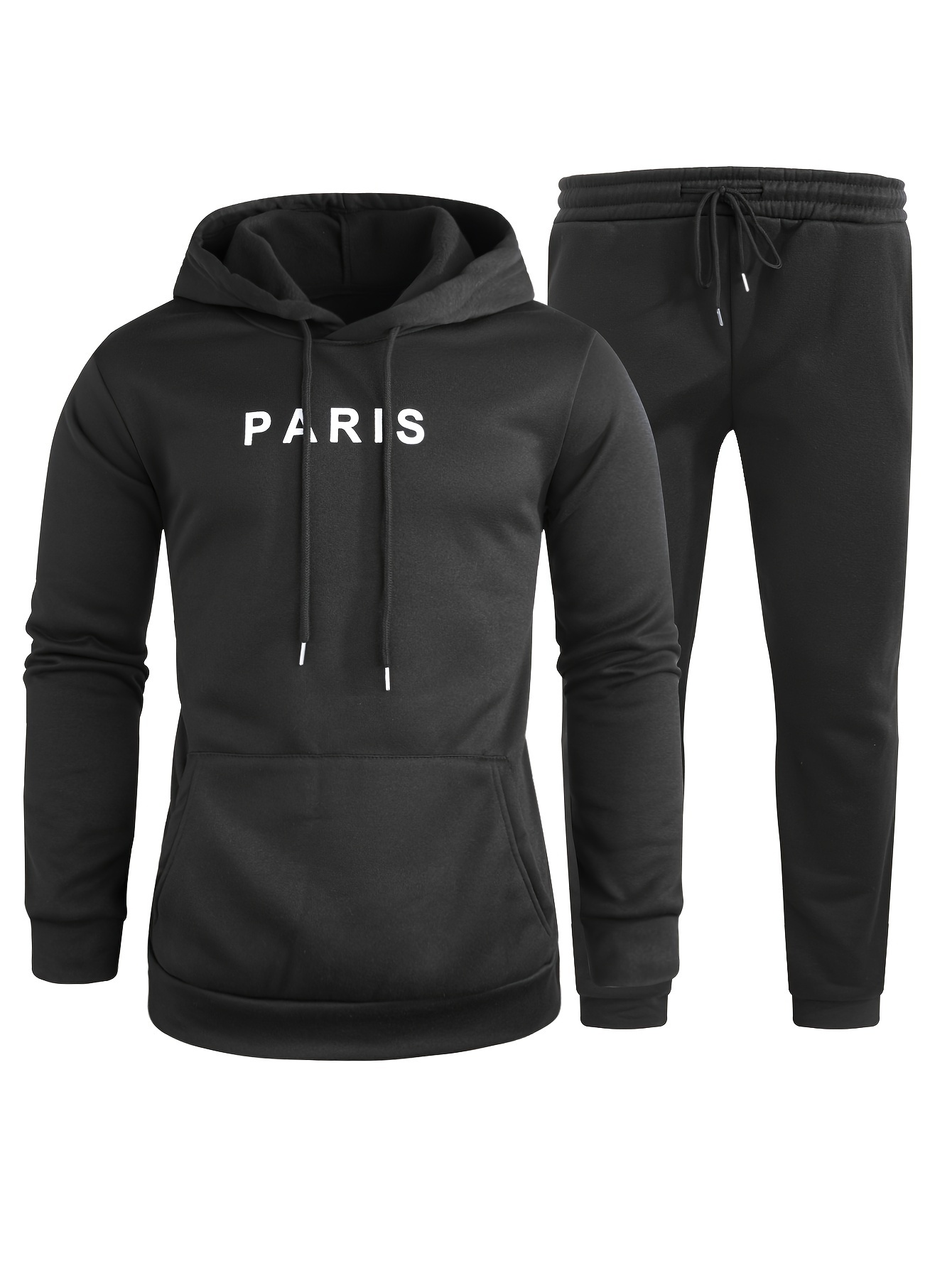 Jordan Men's Paris Hoodie & good Sweatpants Set