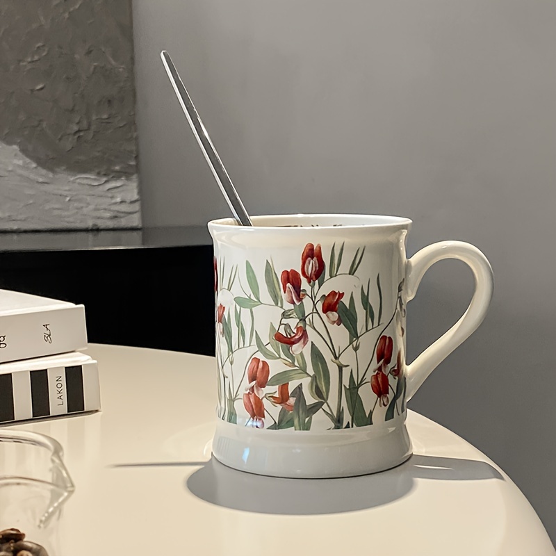 1pc Tazza D'acqua Ufficio In Ceramica Francese Tazza Caffè - Temu