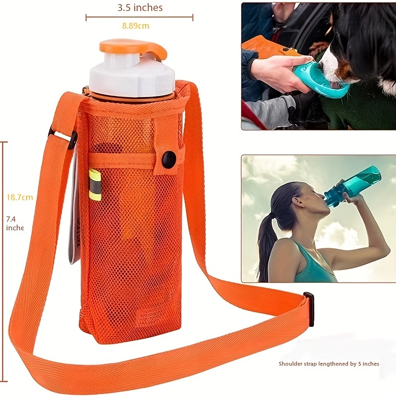 Insulated Water Bottle Cover - Protects And Keeps Drinks Cold Or Hot -  Portable Sleeve For Travel And Outdoor Activities - Temu