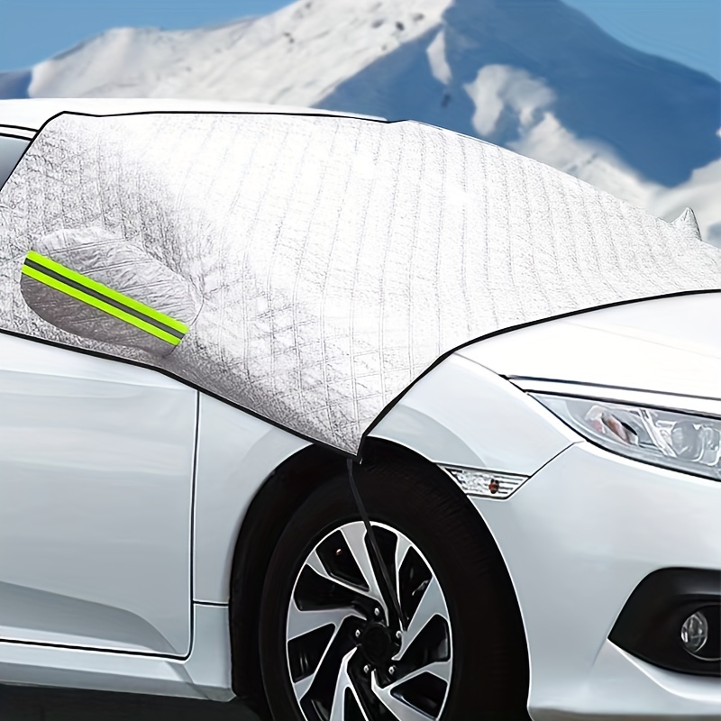 Pare-brise de voiture couverture de neige pare-soleil tissu antigel  protecteur