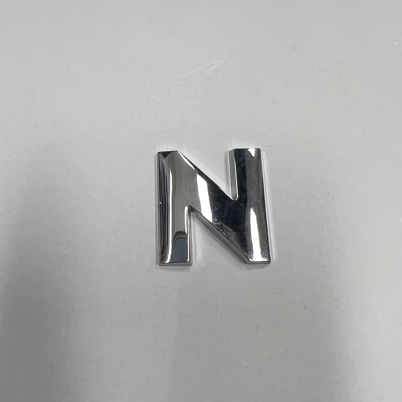 Adesivo 3D In Metallo Cromato Per Auto - Lettere Alfabeto Digitali Per Paraurti, Personalizza La Tua Macchina