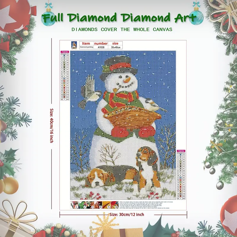 Christmas Artificial Diamond Art Painting Kits For - Temu
