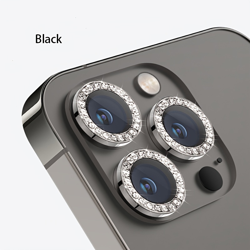 Protector De Lente Para IPhone 17 Pro (pack 3 Unidades) - Vidrio Templado 9H, Antiarañazos, Círculo Negro