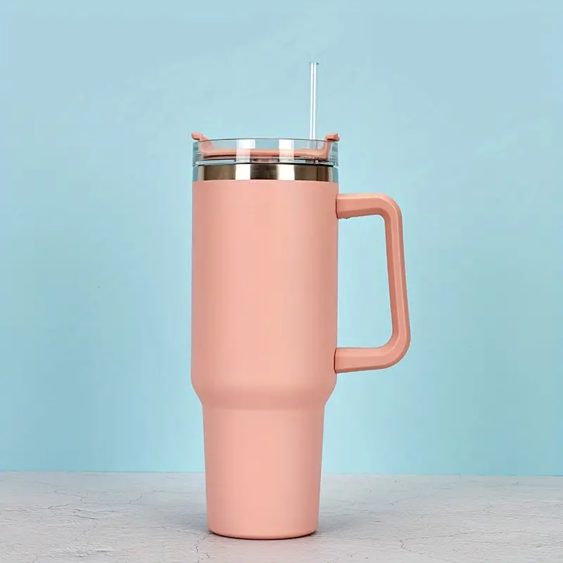  Simple Modern 40 oz Tumbler with Handle and Straw Lid