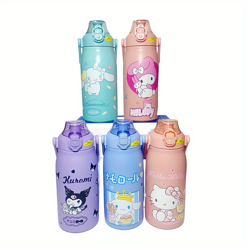 430ml Kids Insulated Water Bottle Stainless Steel Kid Cup Leakproof Water  Cups Portable Outdoor Cute Girls Boys Tumbler Mug - AliExpress