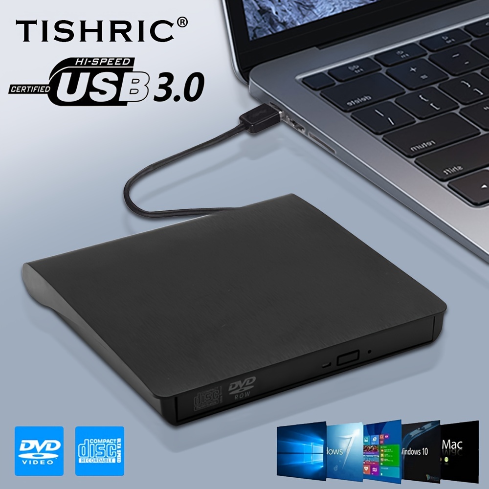 External Cd/dvd Drive For Laptop 1 Usb 3.0 Dvd Player - Temu