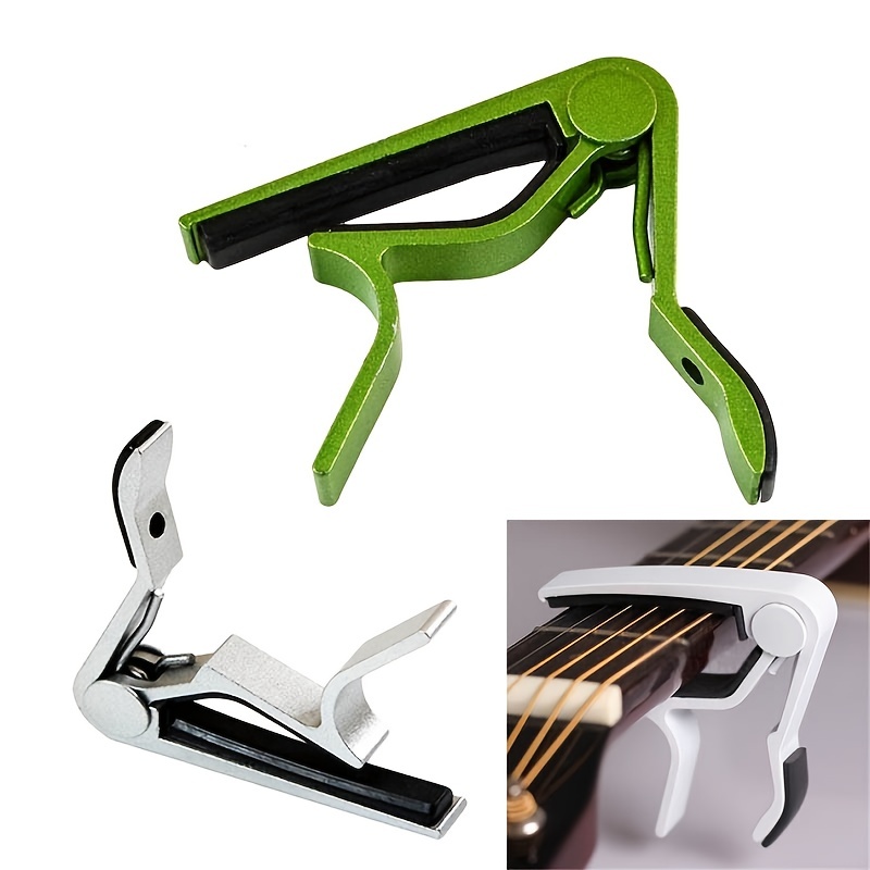 Universal Guitar Capo Quick Change Clamp Key Aluminium Alloy Metal