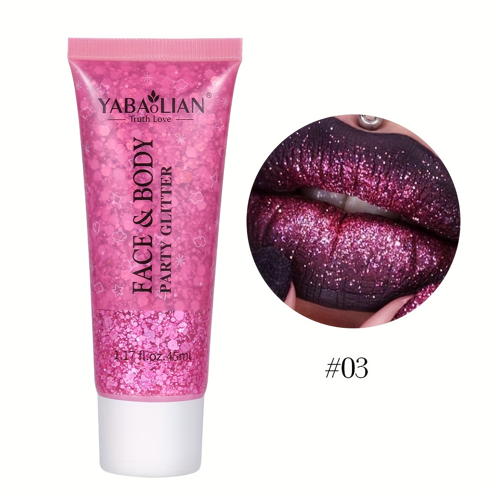 Gel Glitter Per Il Corpo 12 Colori 50 Ml Accessori Rave Per - Temu  Switzerland