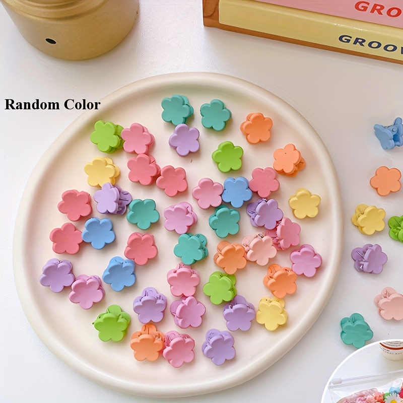 50pcs Mini Hair Claw Clips For Baby And Girl