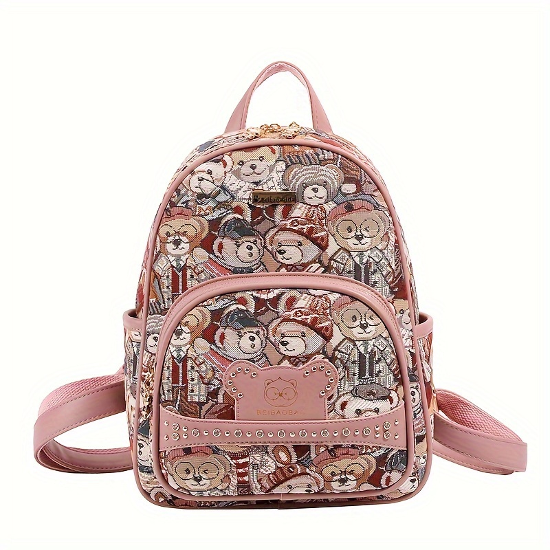 Women's Small embroidered backpack I