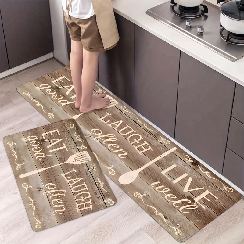 Long Kitchen Floor Mats Sink Super Absorbent Kitchen Rugs – Modern Rugs and  Decor