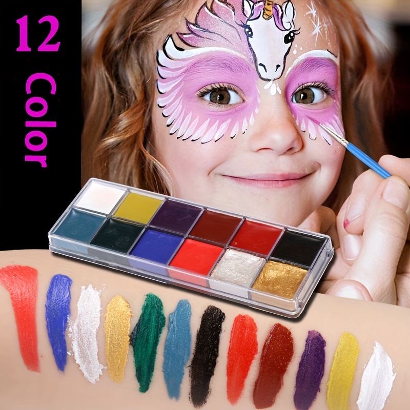 20color Oil Paint Body Paint Facial Children Makeup Alloween Party