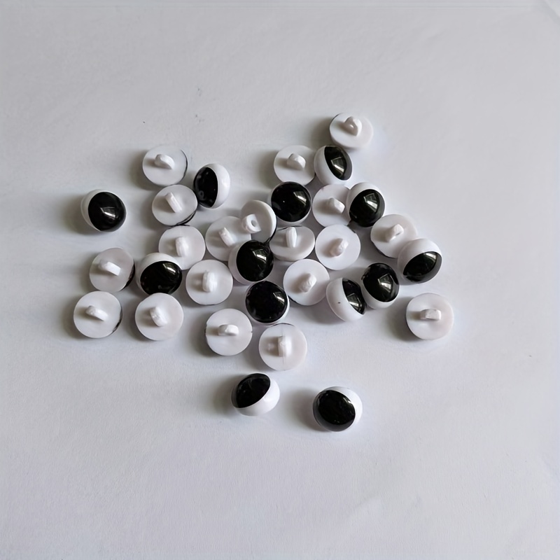 10 Grids Plastic Eyes Box, Art Eyes, Flashing Eyes, Black And White Screw  Eyes, Plush Toy Eyes, And DIY Toy Materials Are All Included In The Toy Acce