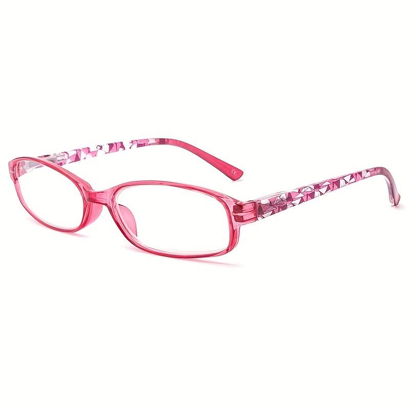 Women's Light Blocking Reading Glasses with Pattern Print