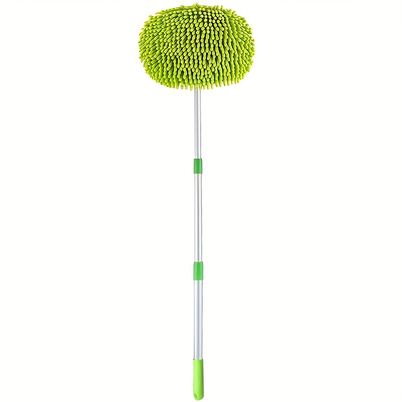 1pc Car Body Car Wash Mop Brush, Soft Bristle Car Wash Brush, Telescopic  Long Handle Cleaning Brush