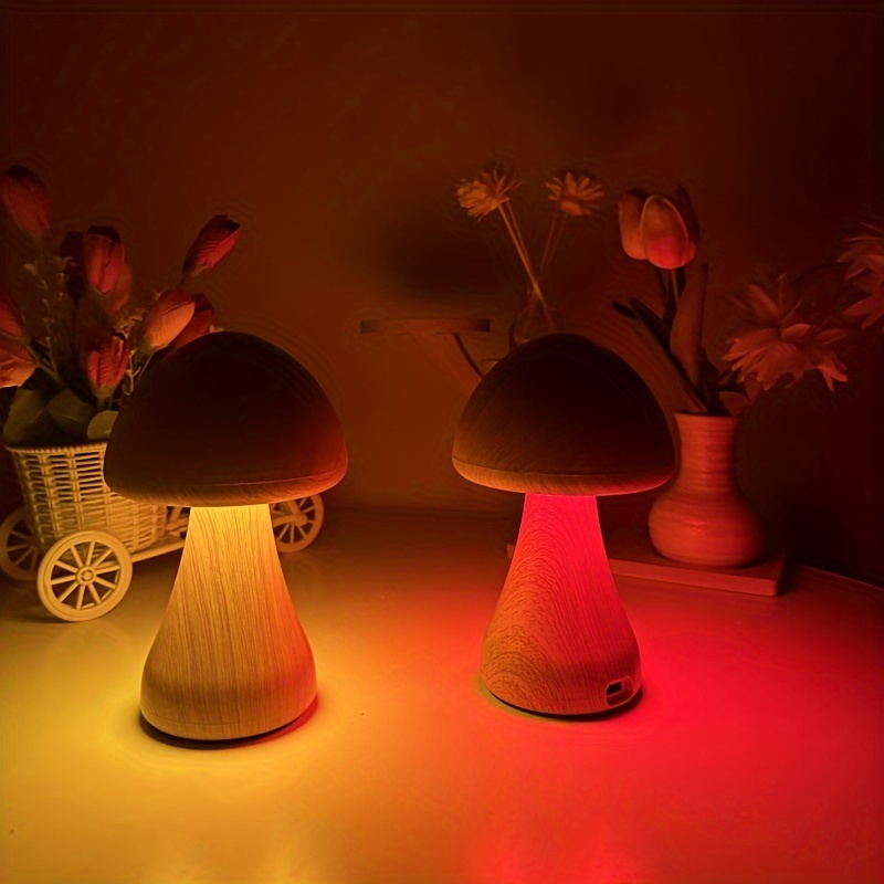 Lampe De Chevet Originale - Champignon rouge – LE LUMINEUX