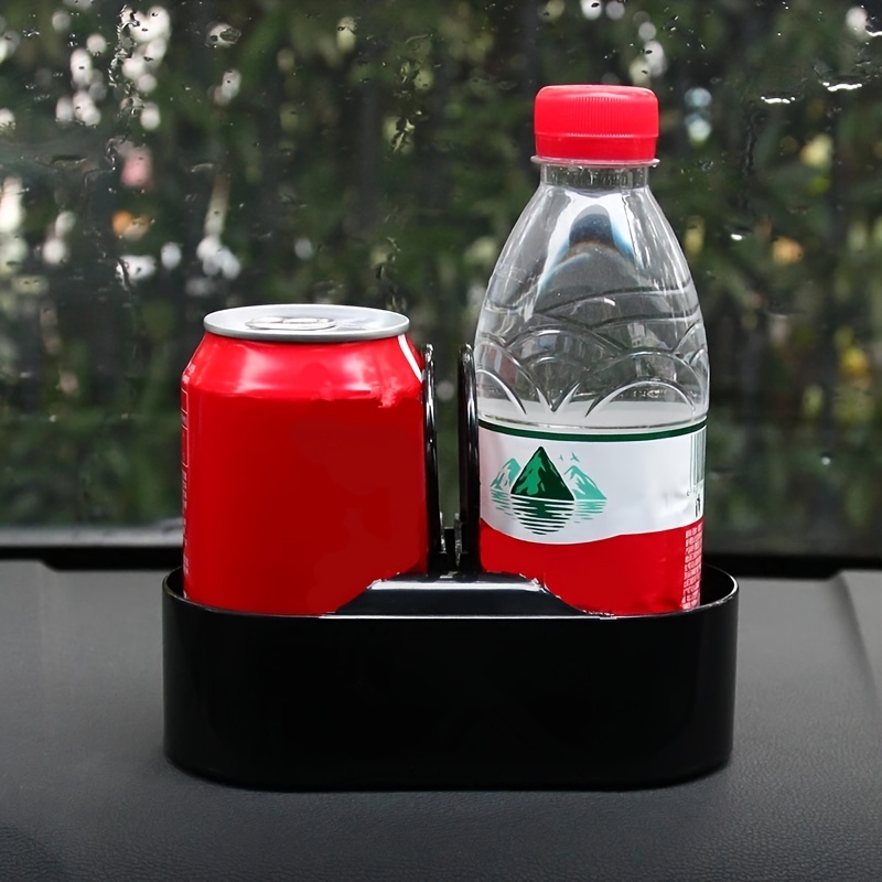 Multifunktionaler Tragbarer Auto-Fahrzeug-Getränkehalter Mit Zwei Löchern,  Innen-Auto-Organizer, Tassenflaschenhalter, Ständer, Autozubehör
