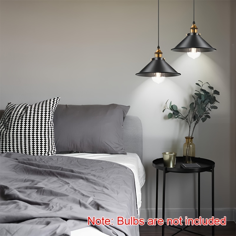 Industrial Pendant Light E27 Base Vintage Retro Fixture