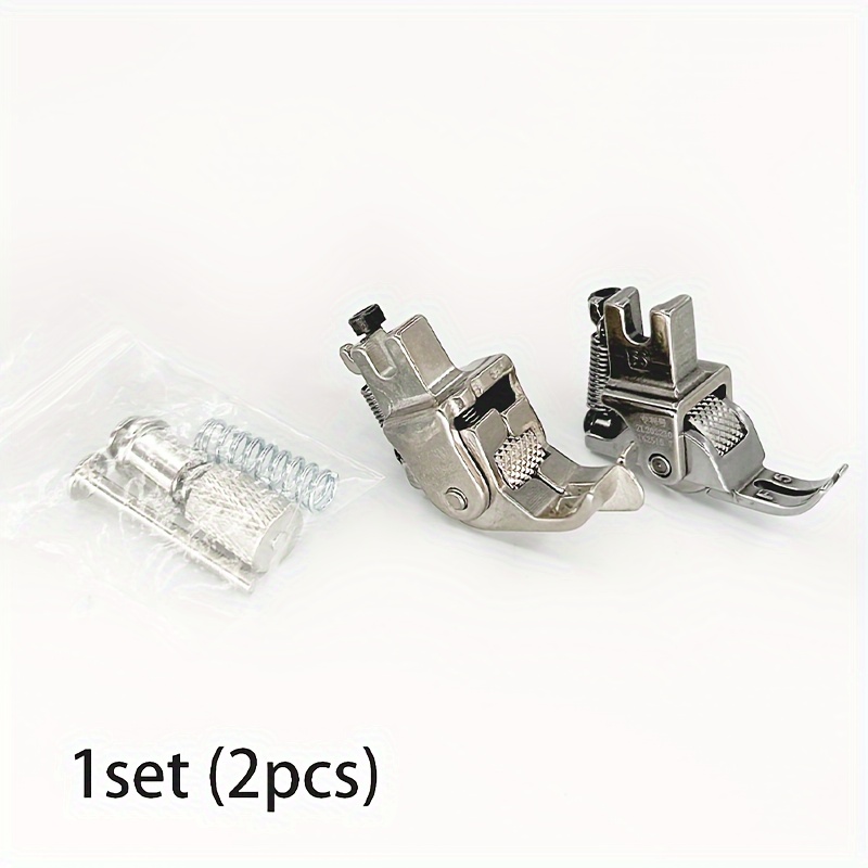 Industrial Sewing Foot Adjustable Iron Teeth Gear Steel Roller Presser Foot  Sewing Machine Parts for Thick Fabric 