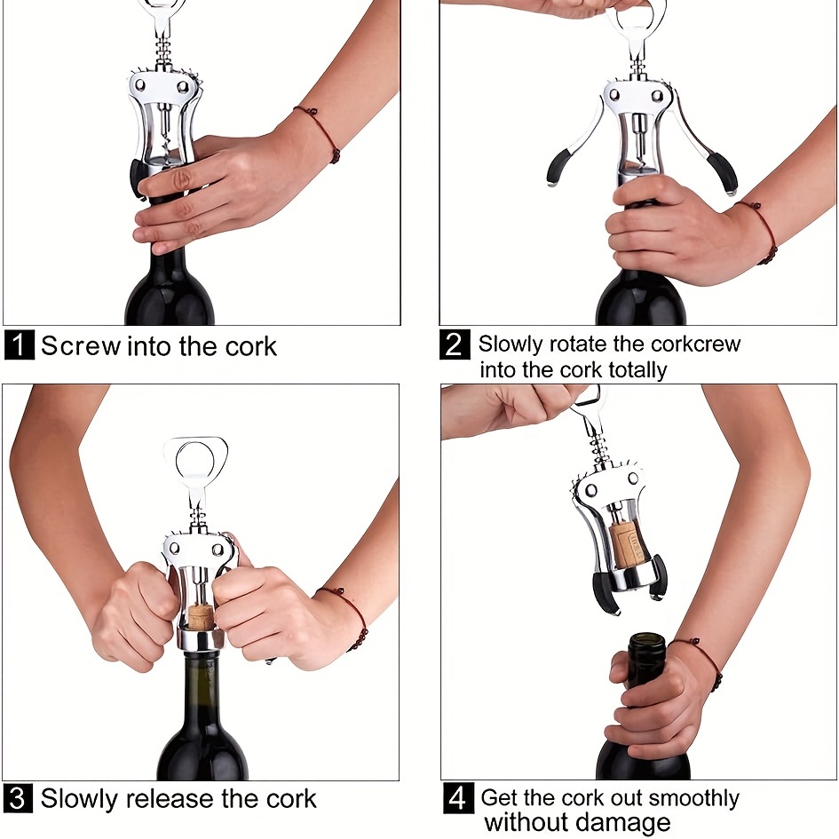 Multifunctional Red Wine Bottle Opener Set