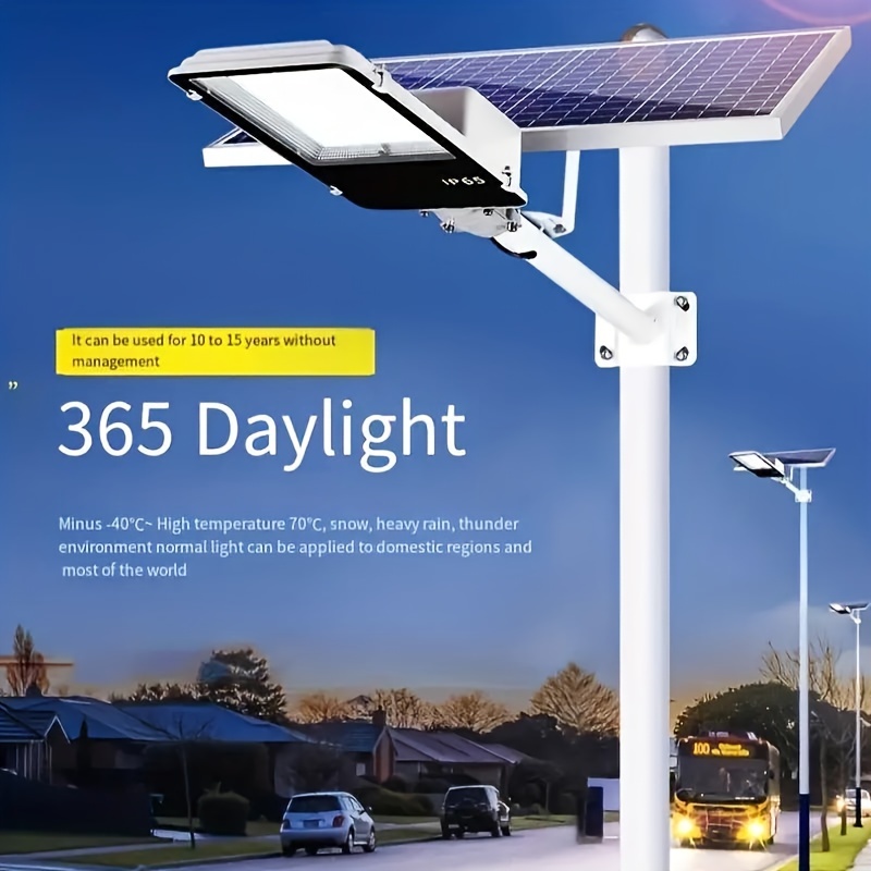 Caméra de surveillance solaire à énergie solaire IP66 étanche pour  extérieur avec détecteur de mouvement, lampe solaire LED pour jardin garage