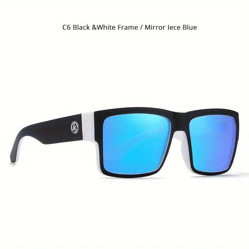 Cyrus High Quality Full Black Square Frame Polarized Sunglasses Outdoor Sports Driving Party Fishing Glasses , Ideal Choice For Gifts