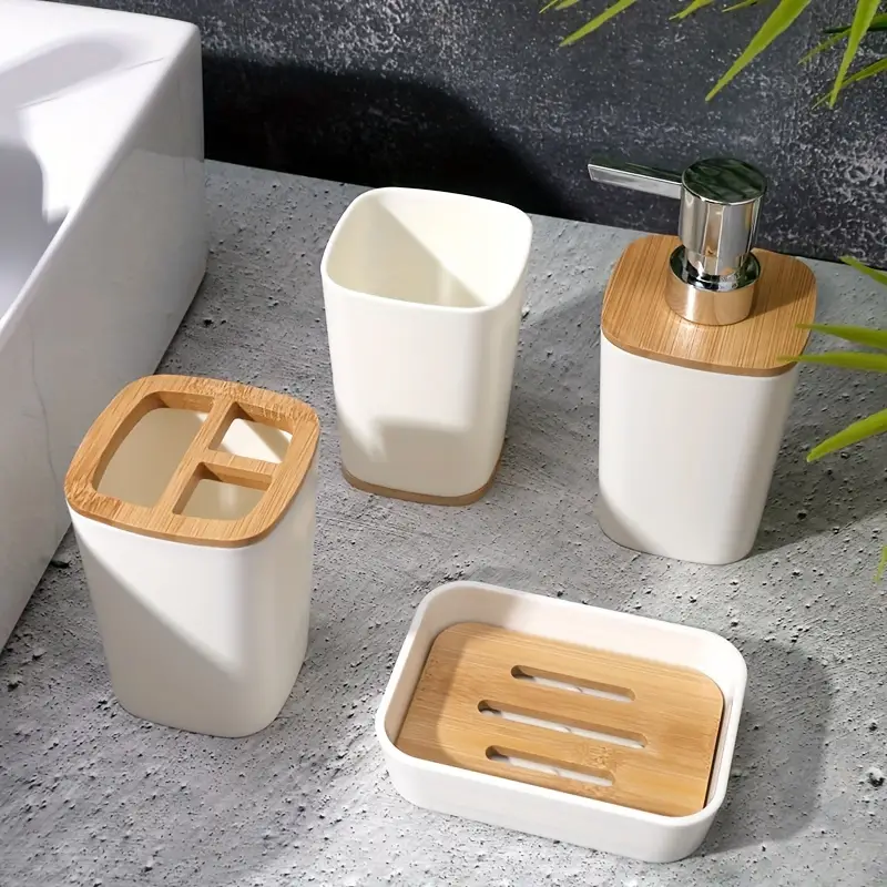 Stylish Black Dish Soap Dispenser Set With Tags - Temu