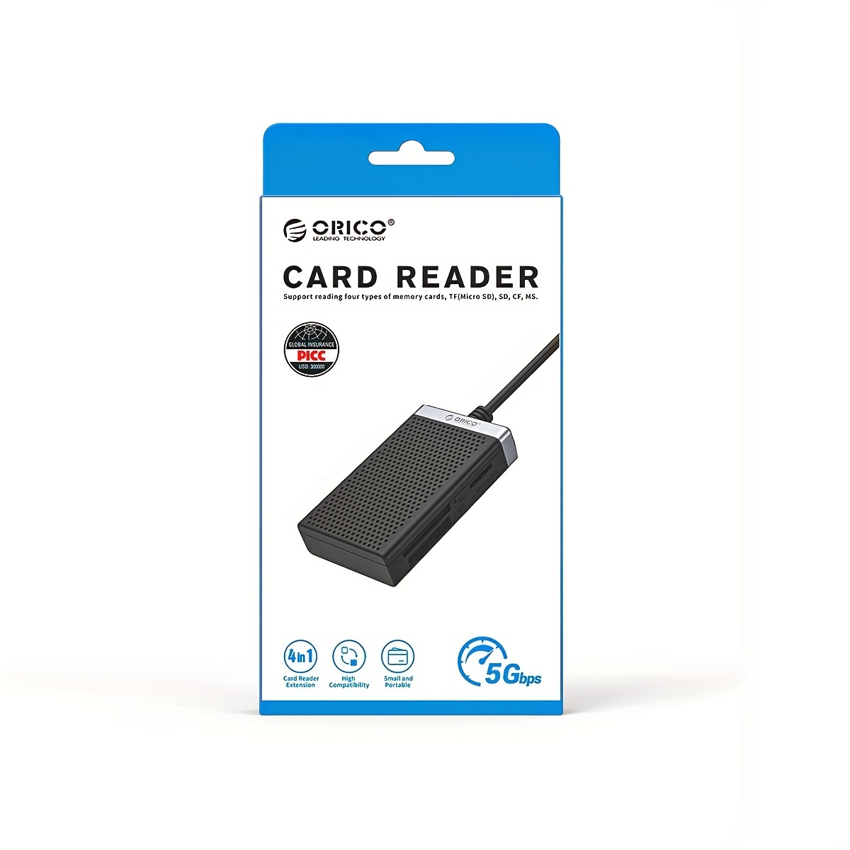 Orico Lettore Schede Sd Lettore Schede Memoria Usb 3.0 4in1 - Temu