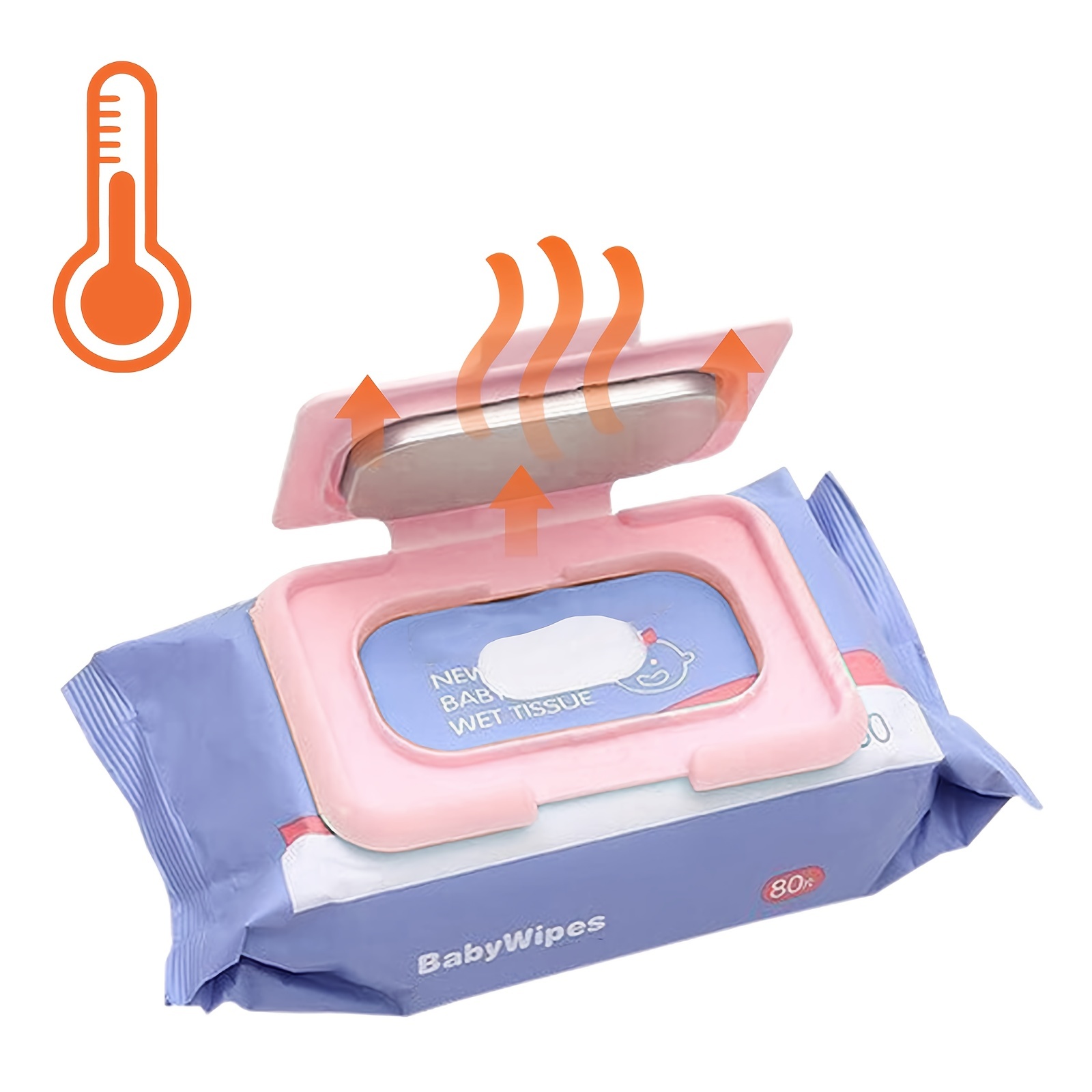 Calentador de Toallitas para Bebés USB, Ajustable Calentador de