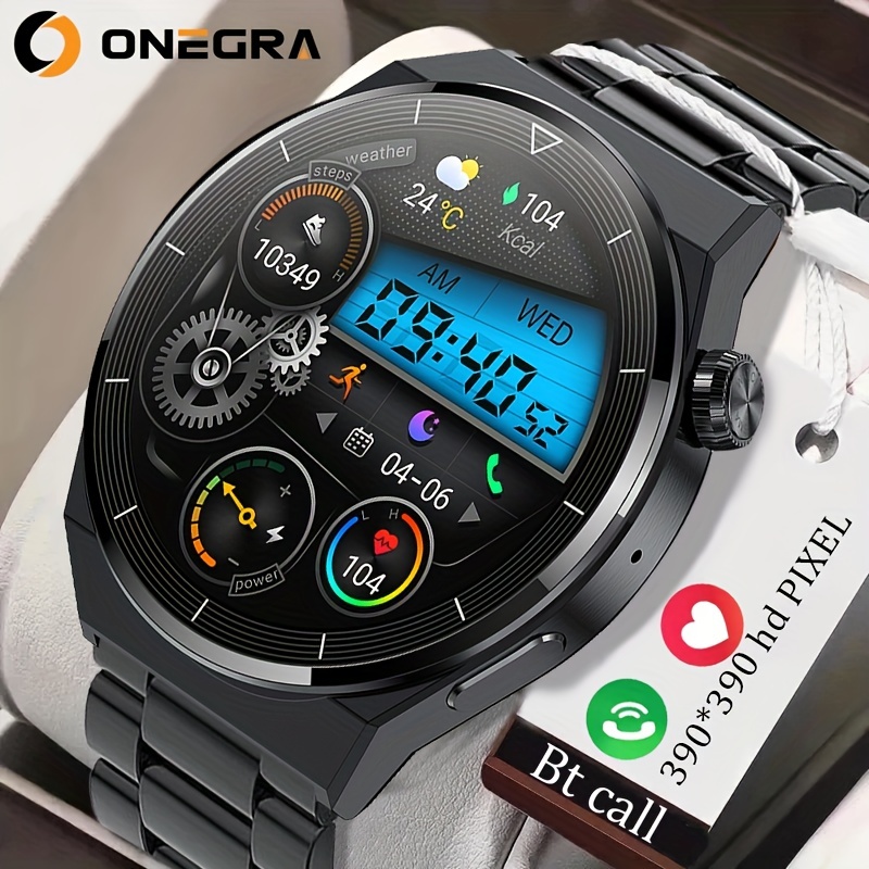 LIGE Smart Watch 2023 Bluetooth Call & Text Receive/Dial Smartwatch for Android iOS Phones with 1.39 HD Screen, Fitness Activity Tracker Heart Rate