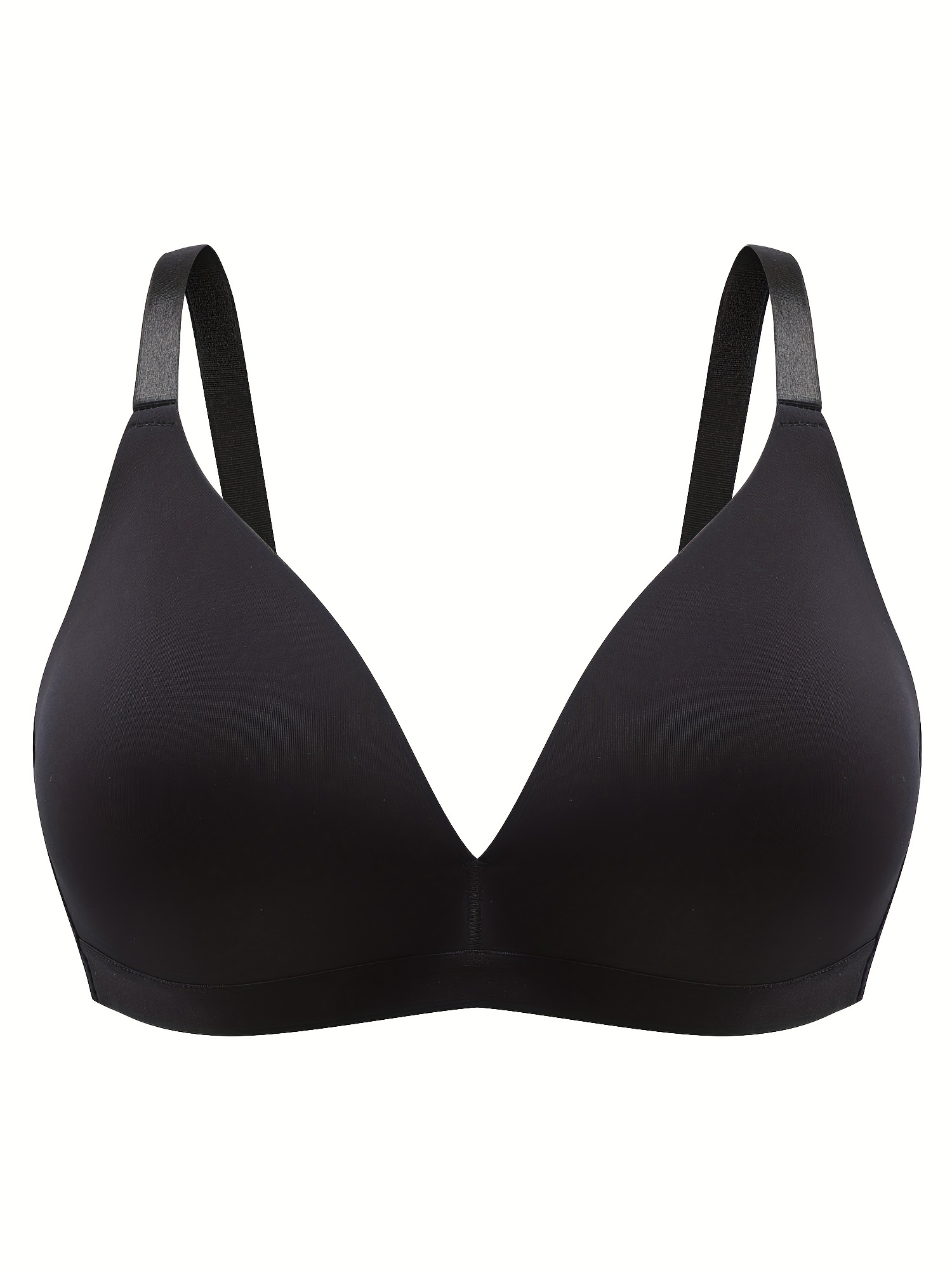 female big-size underwear wireless bra set