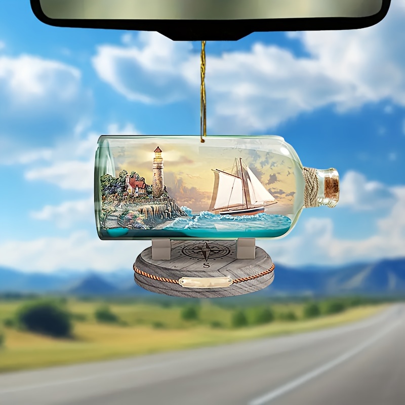 Colgante de foto personalizada accesorios de coche regalo pareja imagen  personalizada espejo coche interior colgante decoración