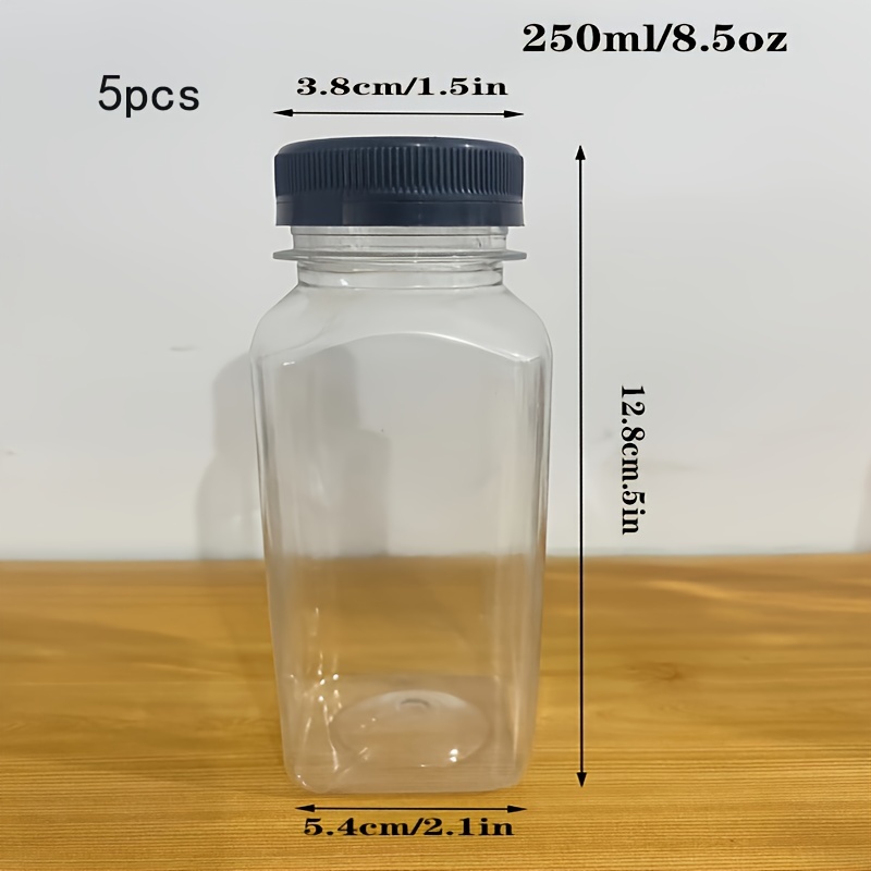 Water Bottles Plastic Juice Bottles Clear Bulk Beverage - Temu