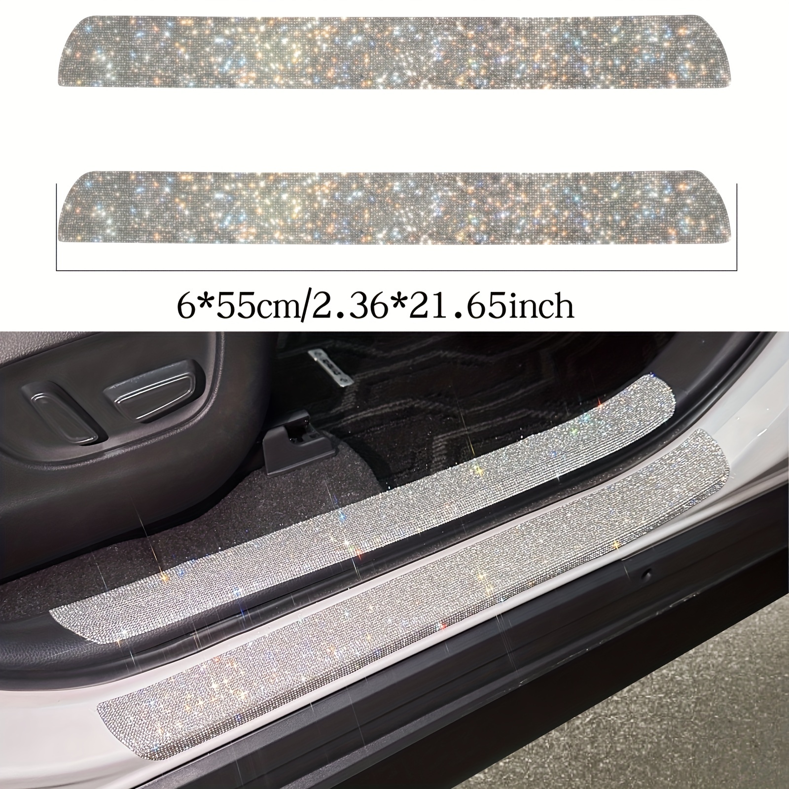 LED-Induktionslicht einstiegsleisten, Türschweller Schutz Leisten Auto  Zubehör, Anti Scratch Türschweller Schutz Leisten Auto Zubehör, Wasserdicht  und
