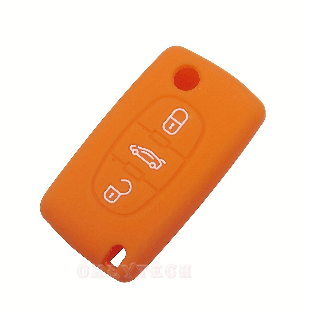 Okeytech Funda Llave Coche 2/3 Botones Cubierta Modelo - Temu Chile