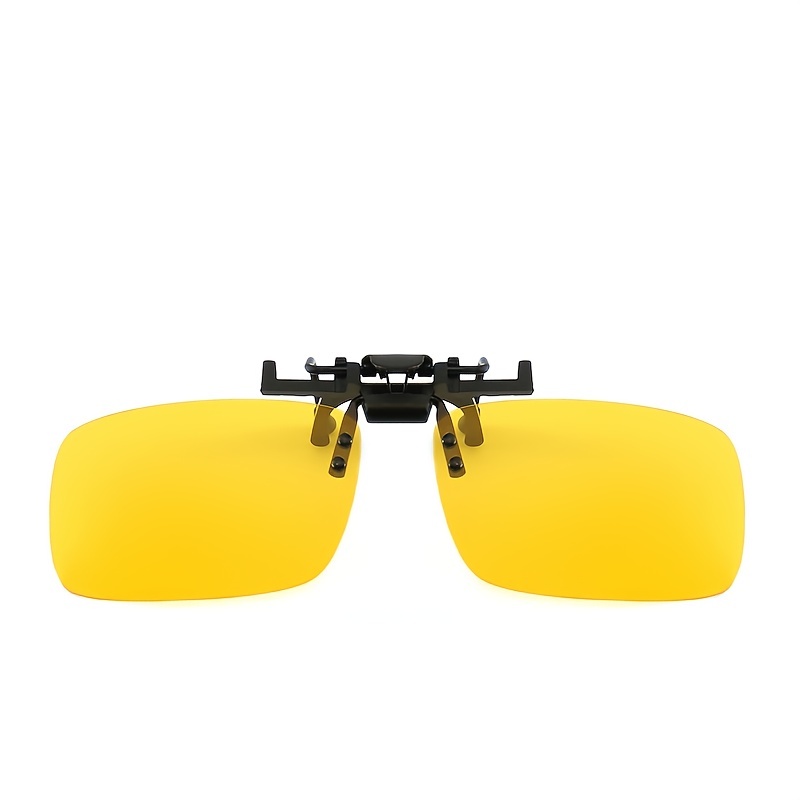 1pc Night Vision Polarized Clip-on Sunglasses Anti-Glare Driving Glasses  For *