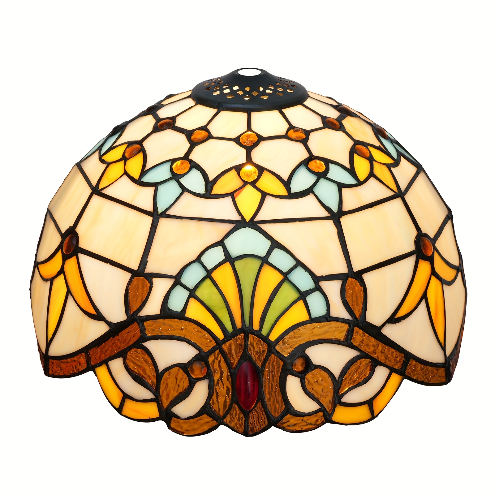 Stained glass deals ceiling lamp shades