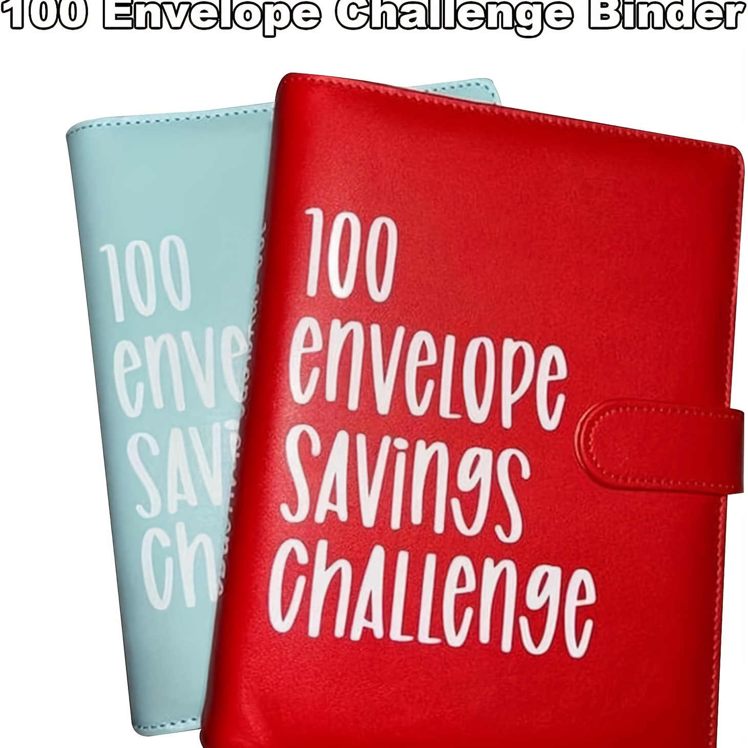1pc 100 Sobres Ahorro Dinero Desafío Binder Divertido Libro - Temu