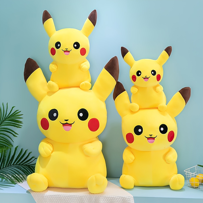 New Pokemon Series Magical Creatures Pikachu Dark Messenger Dark Pikachu  Plush Toys Bedroom Sofa Decoration Pillows Dolls Party Decorations Ornaments